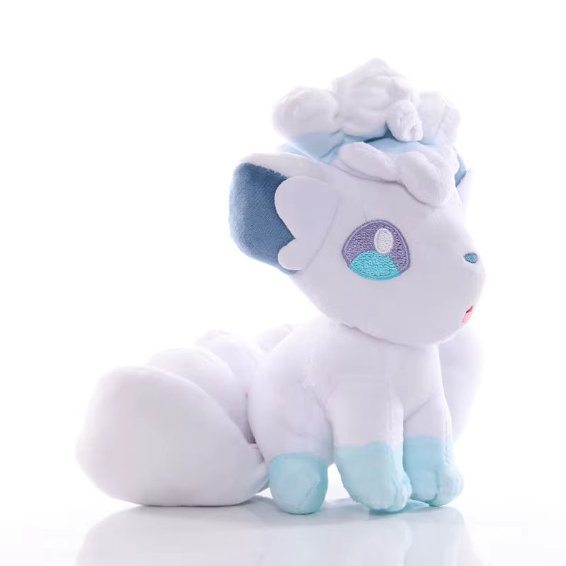 20Cm Pokemon Vulpix Plush Toys Kawaii Alola Vulpix Plush Doll Soft Stuffed Cartoon Animal Doll Home Decor Birthday Gift for Boys