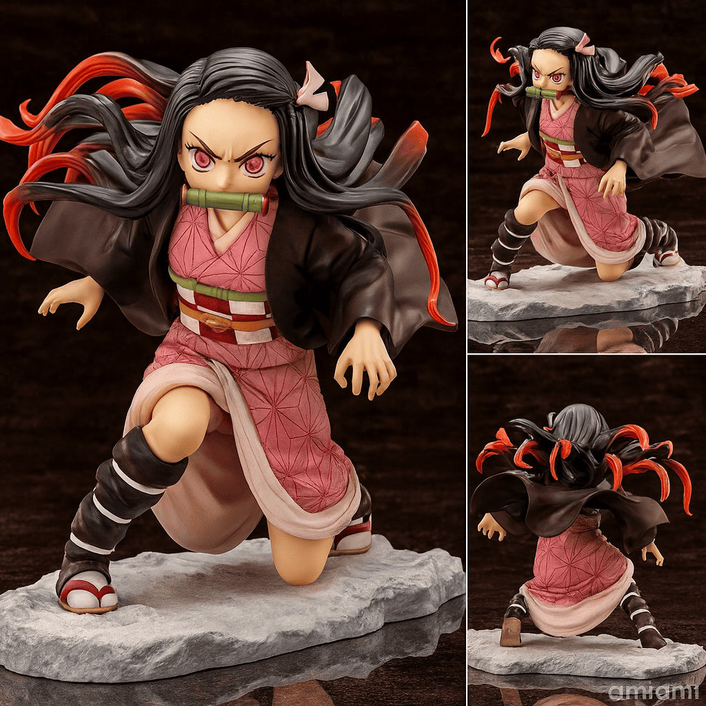 Figurine Nezuko Kamado – Combat (Demon Slayer)