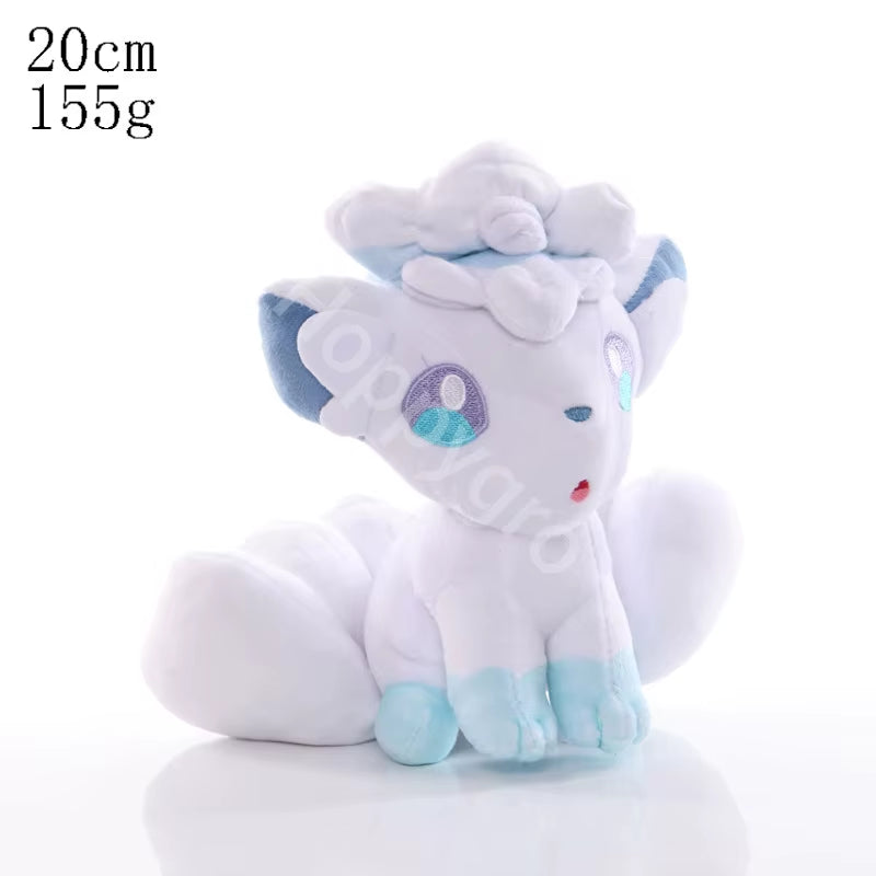20Cm Pokemon Vulpix Plush Toys Kawaii Alola Vulpix Plush Doll Soft Stuffed Cartoon Animal Doll Home Decor Birthday Gift for Boys