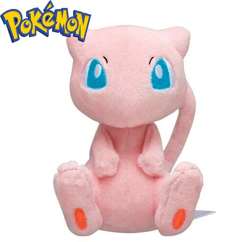 20Cm Pokemon Kawaii Mew Stuffed Plush Doll Soft Cartoon&Cute Animal Toy Throw Pillow Birthdaygift for Kids Home Accessories