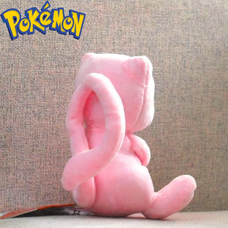 20Cm Pokemon Kawaii Mew Stuffed Plush Doll Soft Cartoon&Cute Animal Toy Throw Pillow Birthdaygift for Kids Home Accessories
