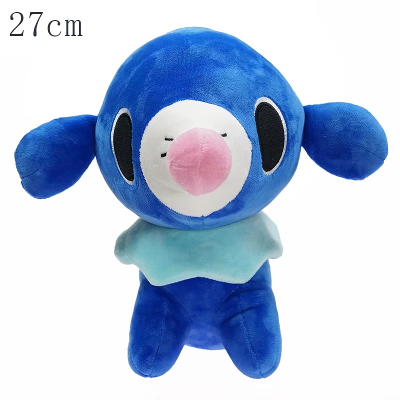 New Styles Pokemon Rowlet Litten Popplio Plush Toy Cartoon Cat Sea Lion Owlet Stuffed Doll Christmas Gifts for Kids
