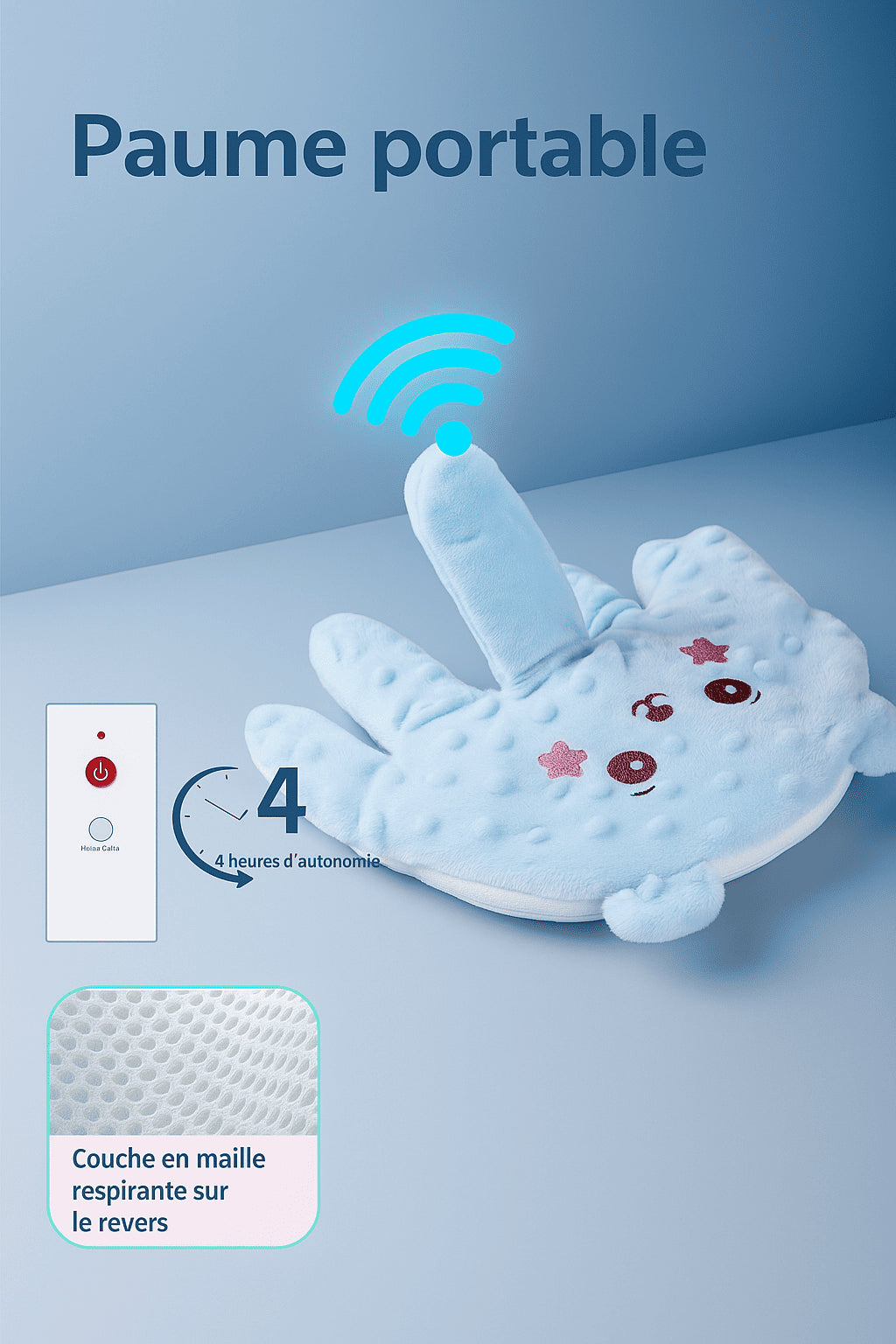 Aide au sommeil pour nouveau-nés – Gant doux et apaisant