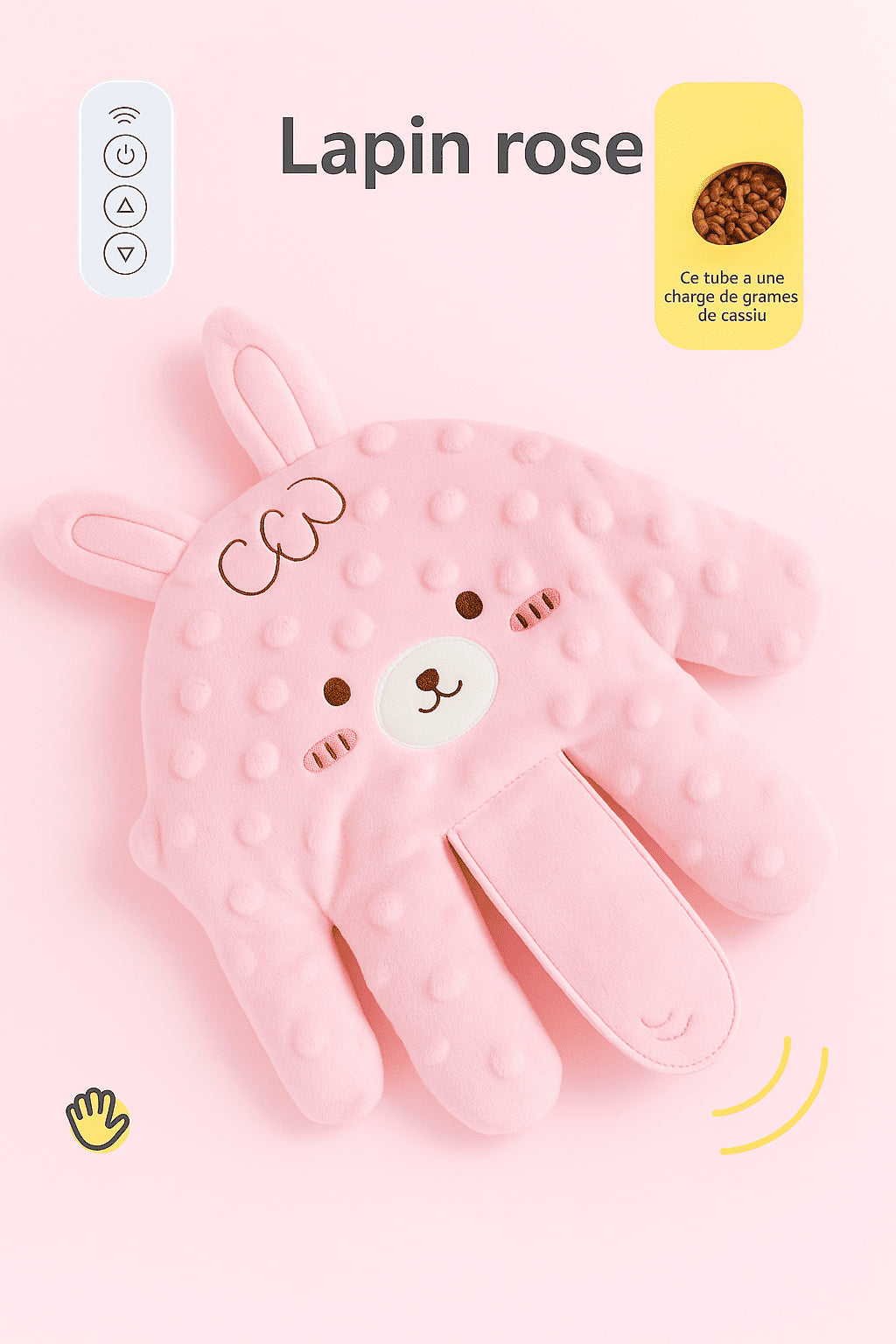 Aide au sommeil pour nouveau-nés – Gant doux et apaisant