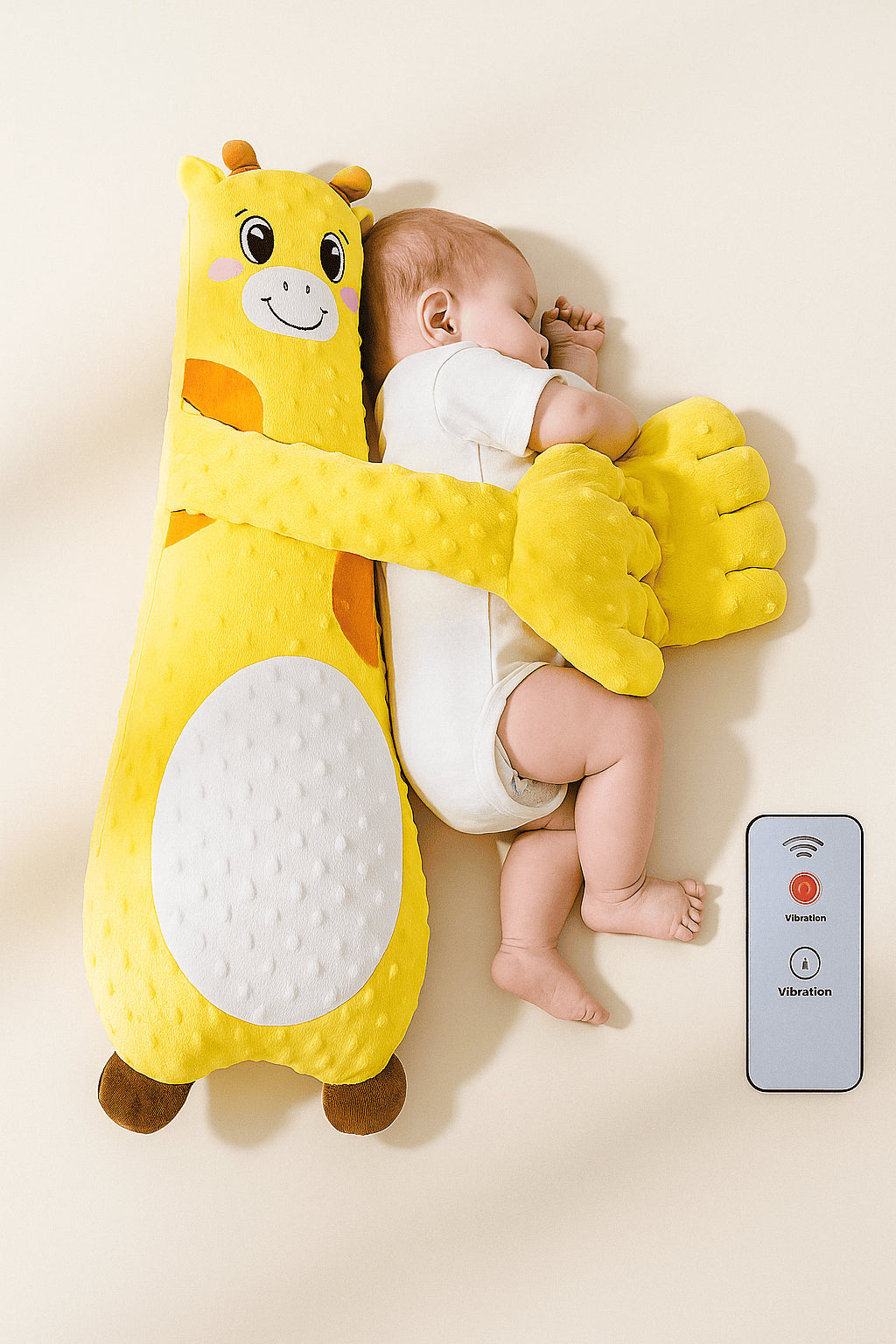 Oreiller électrique apaisant – Poupée de sommeil à paume simulée