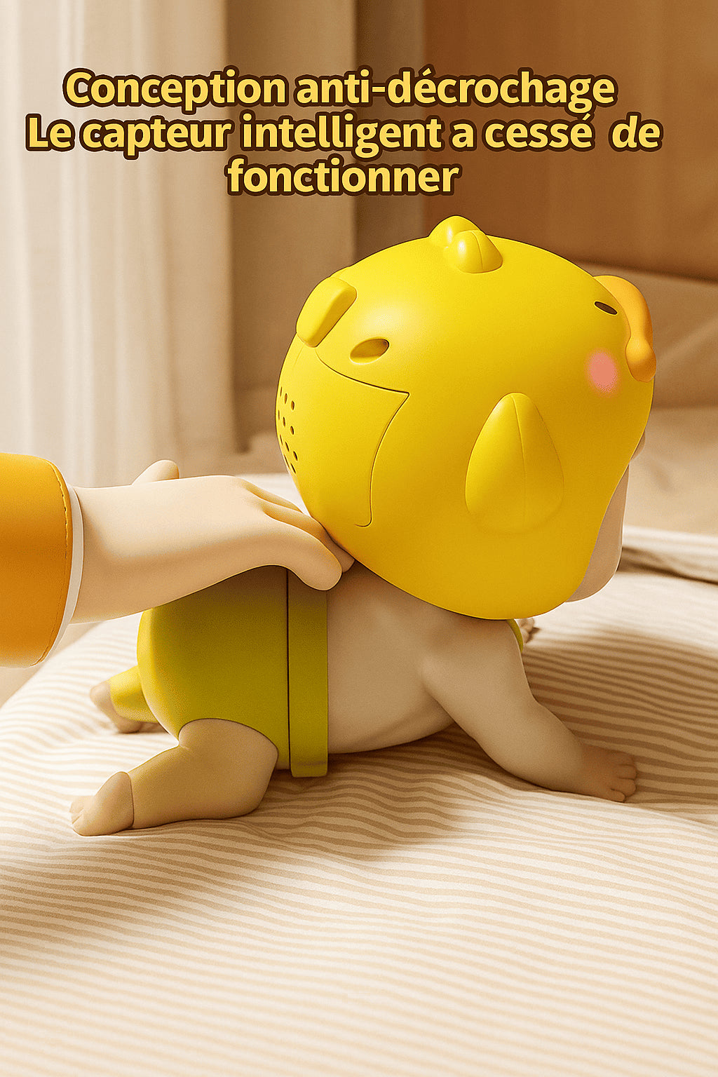 Poupée rampante musicale – Jouet d’éveil directionnel