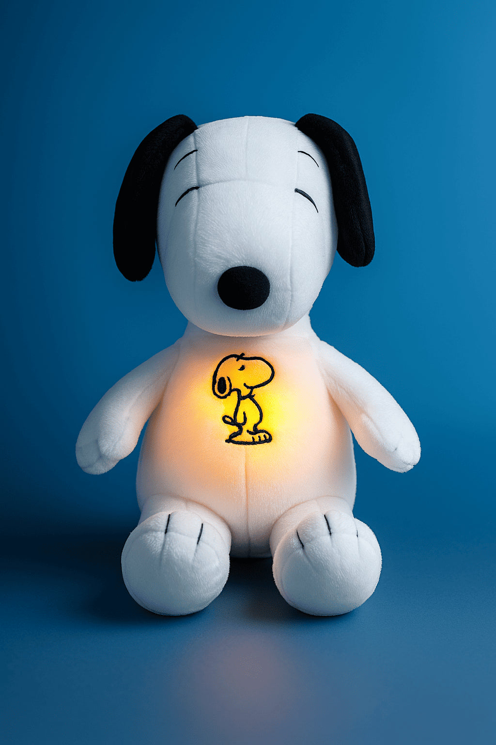 Snoopy respiration apaisante – Peluche musicale lumineuse