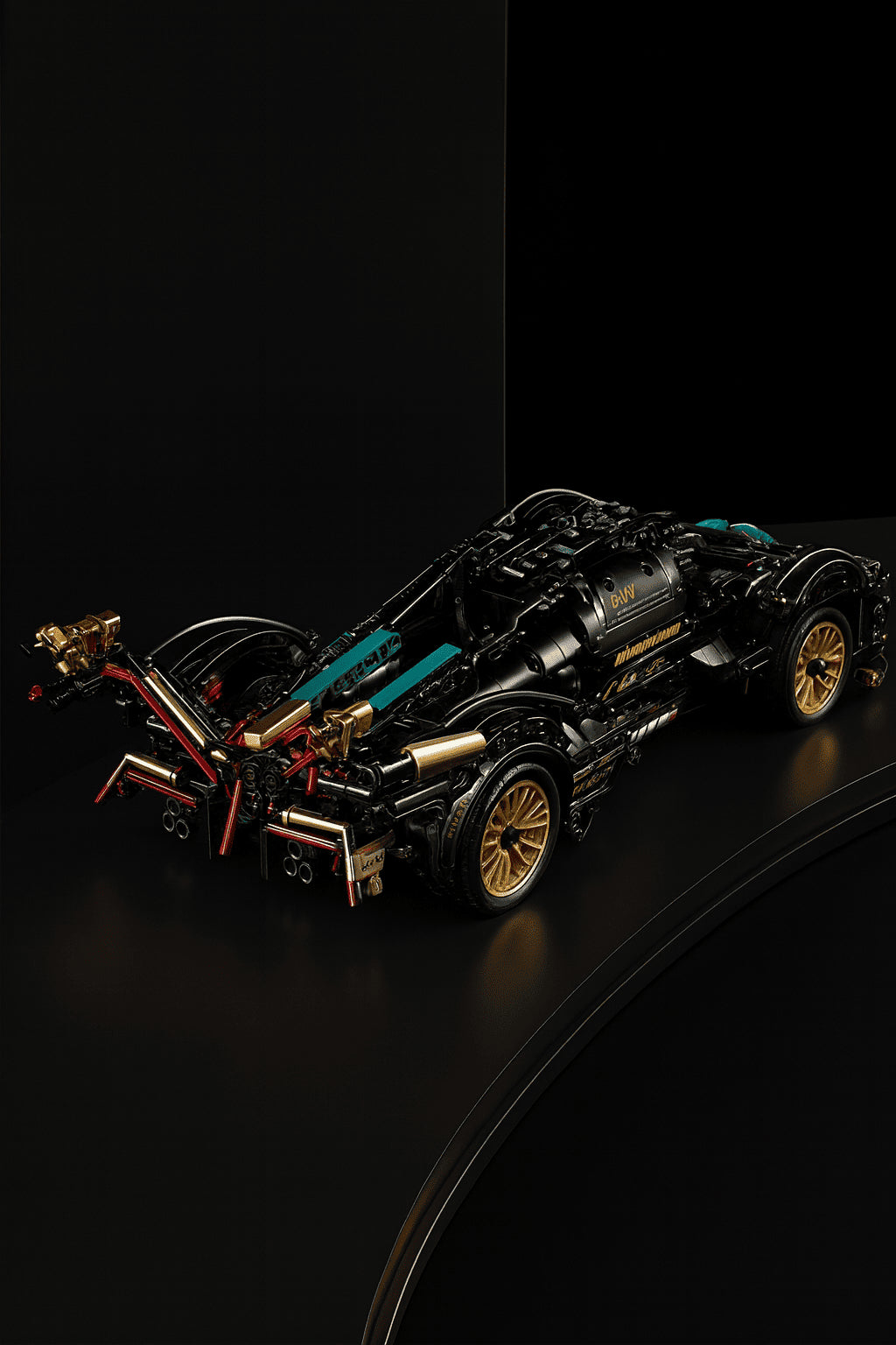 🏎️ Voiture de course V12 – 1690 pièces