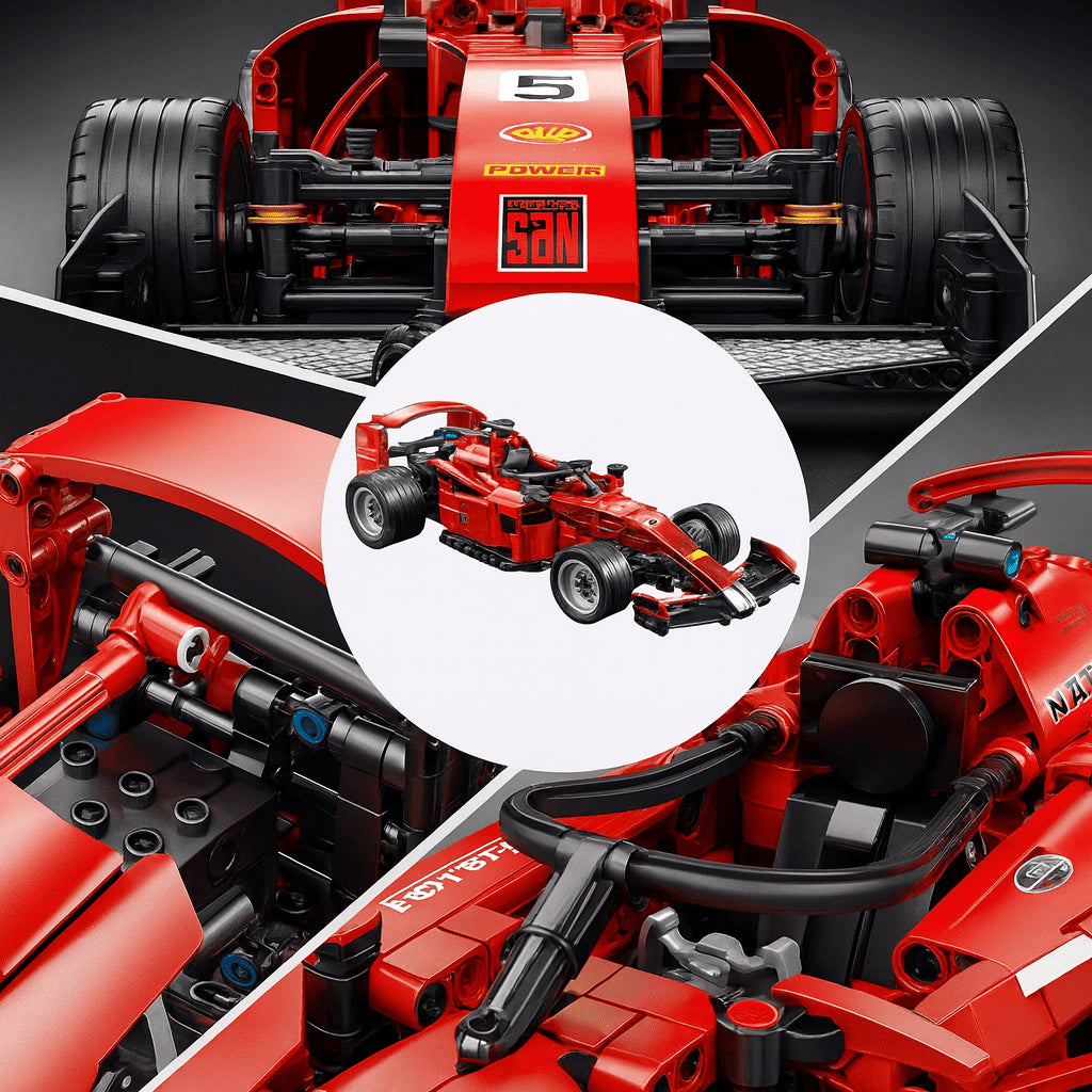 🏁 F1 – Blocs de construction 1:18 – 455 pièces