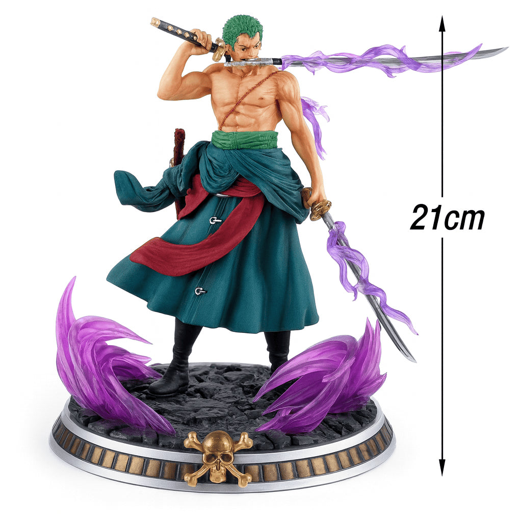 Figurine Roronoa Zoro – 21 cm (One Piece)