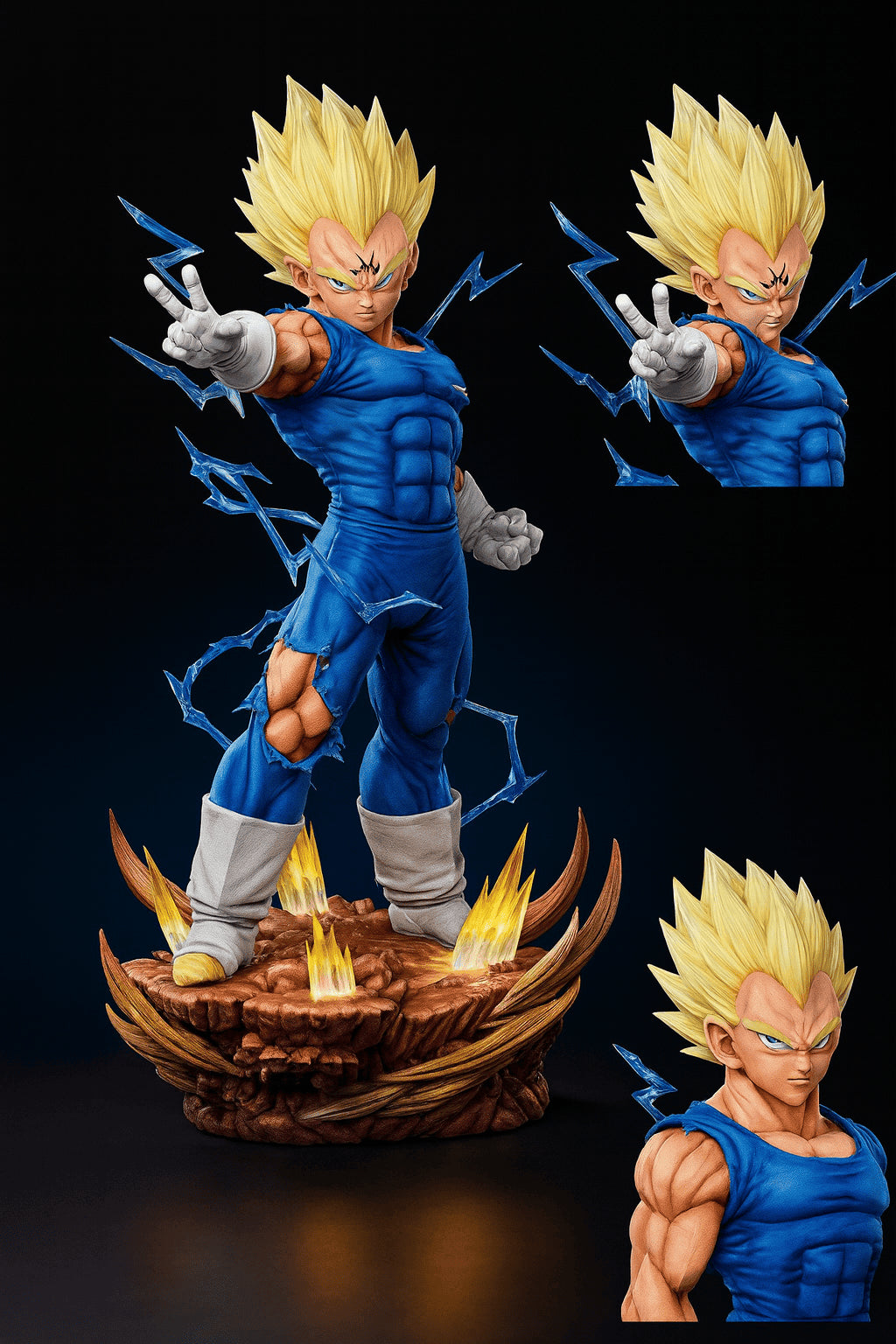 Figurine Dragon Ball Z – Majin Vegeta 31.5 cm