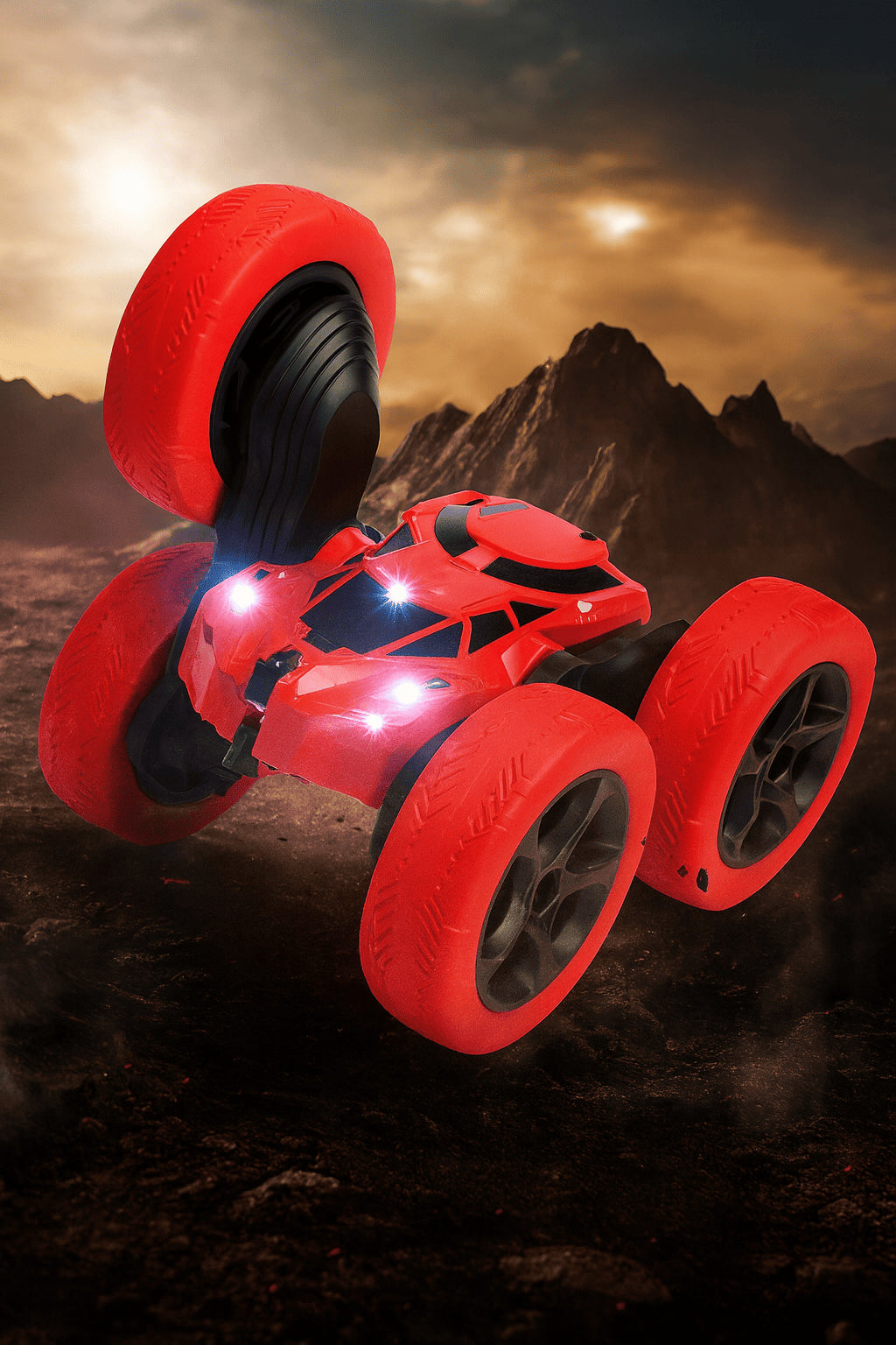 Voiture Cascade Télécommandée – Double Face 360°
