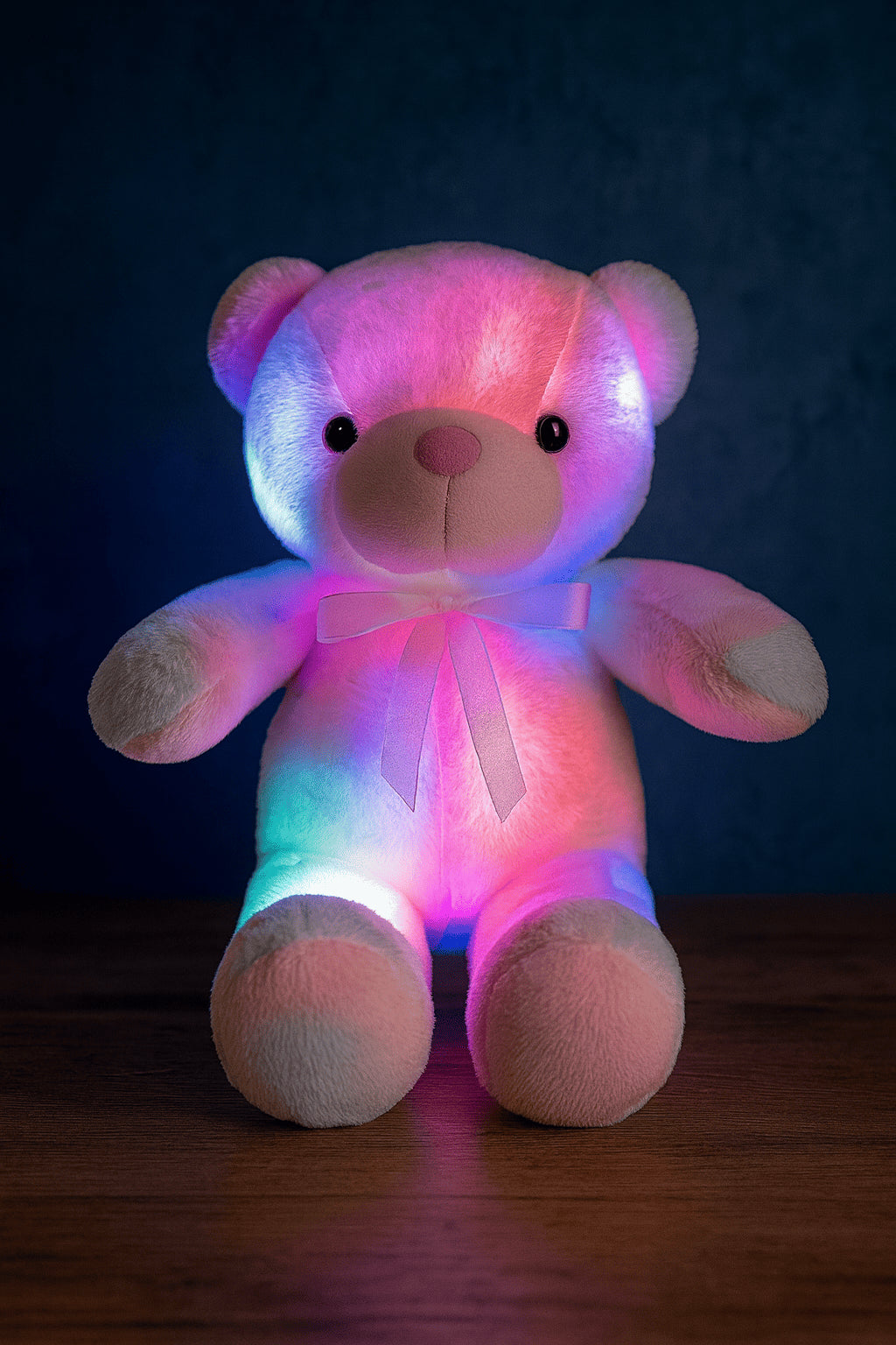 Ours en peluche lumineux LED – 30/40 cm