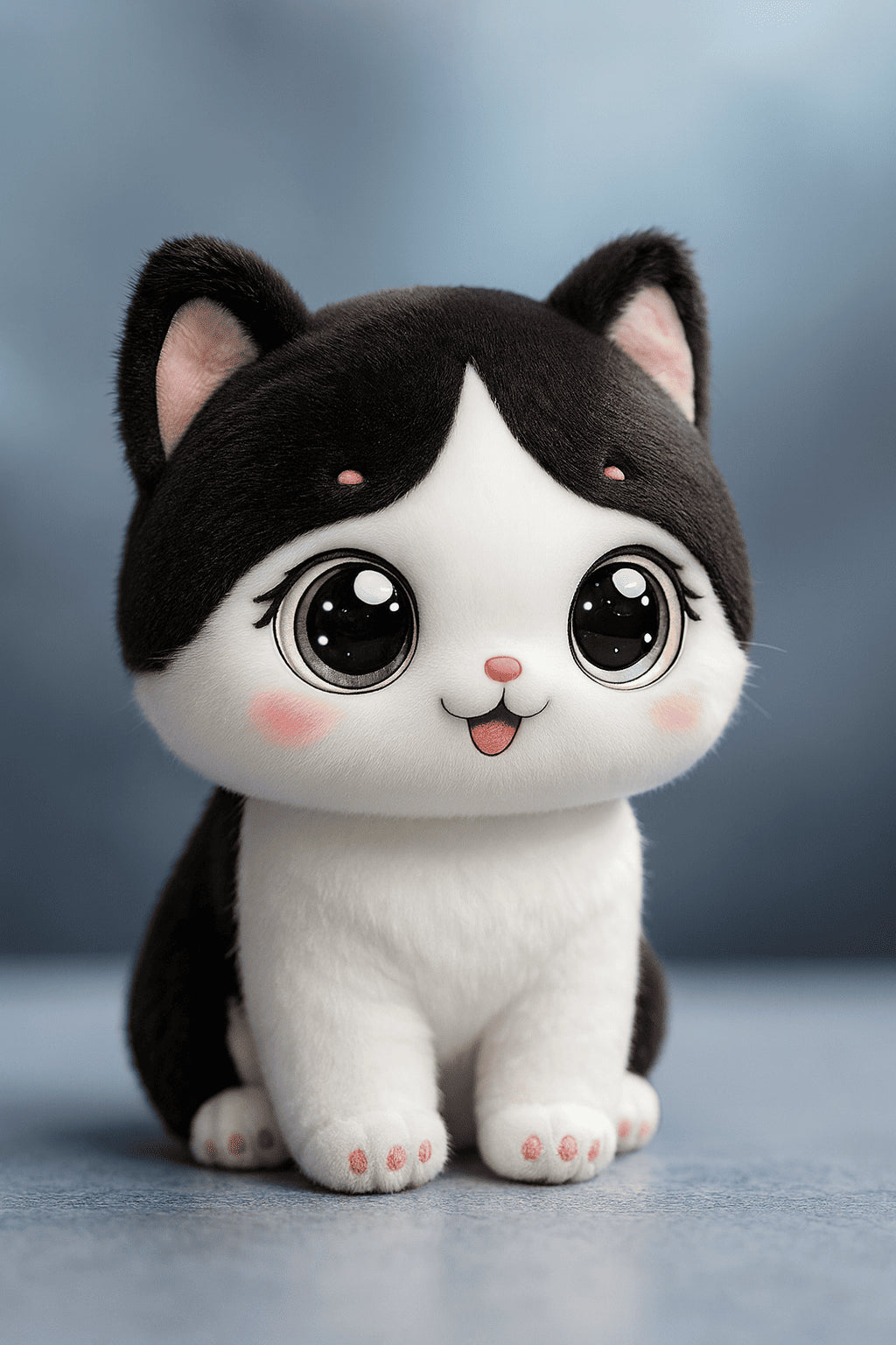 Chat câlin – 25 cm / 35 cm