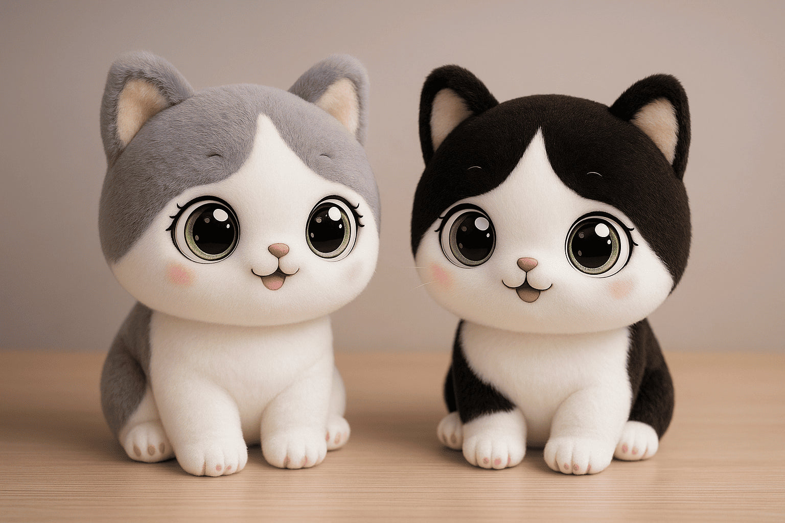 Chat câlin – 25 cm / 35 cm