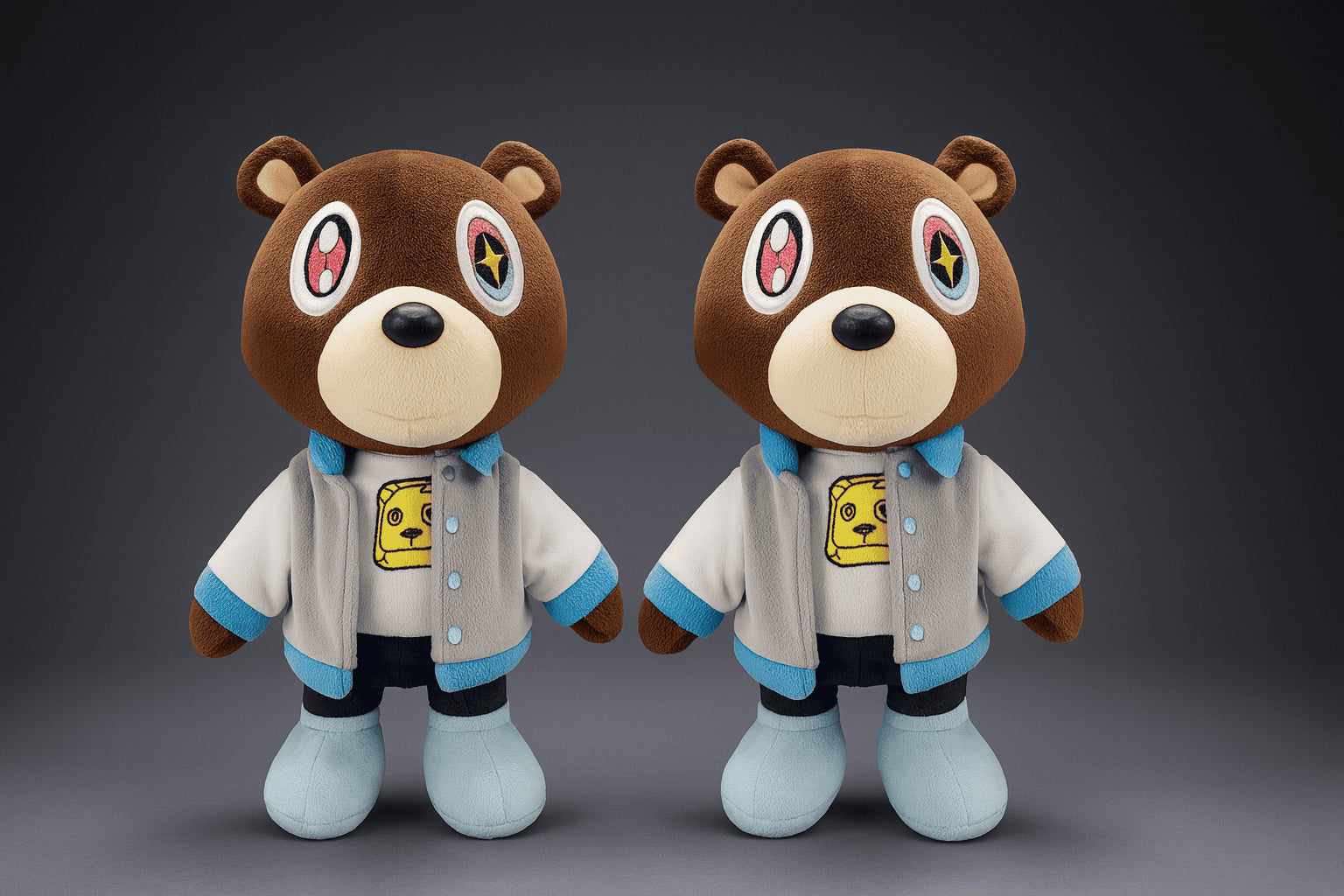 Ours en peluche Kanye Kawaii – 26 cm