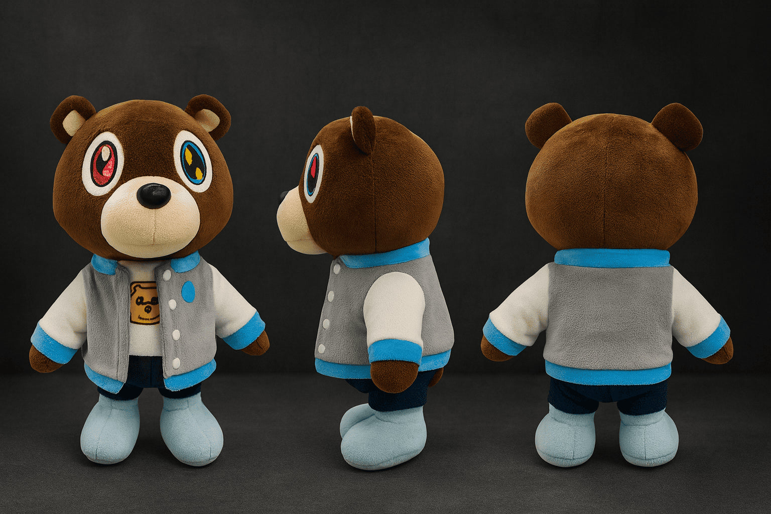 Ours en peluche Kanye Kawaii – 26 cm