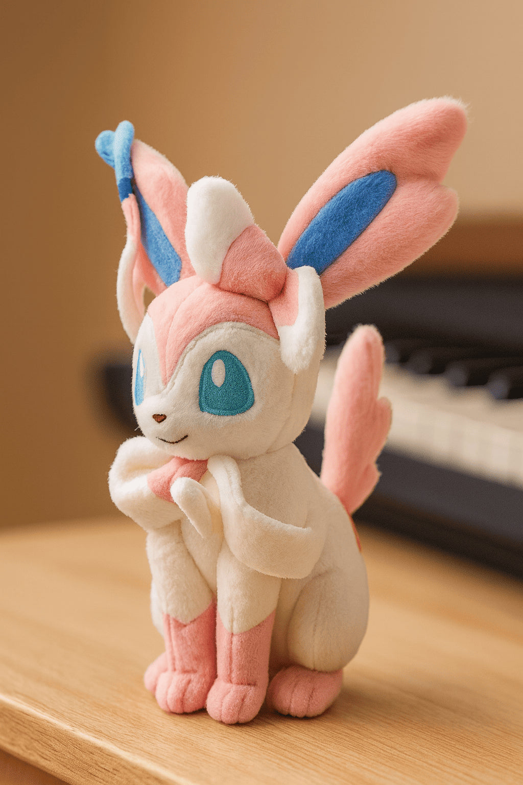 Peluche Pokémon Sylveon Évoli – 24 cm