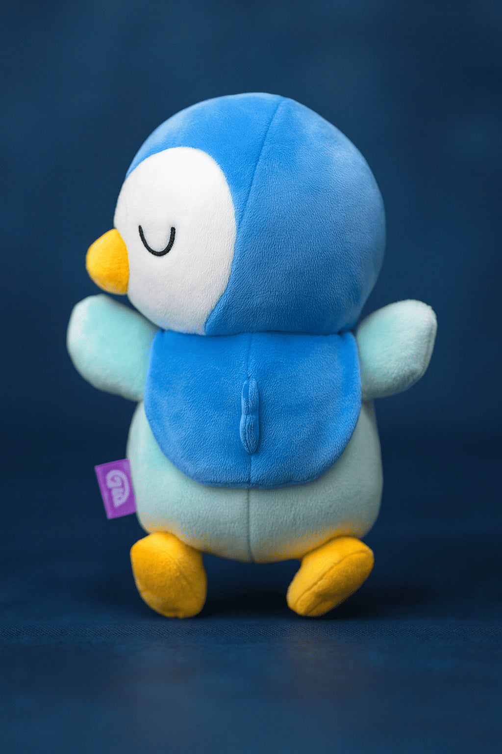 Peluche Pokémon endormi – Piplup (19 cm)