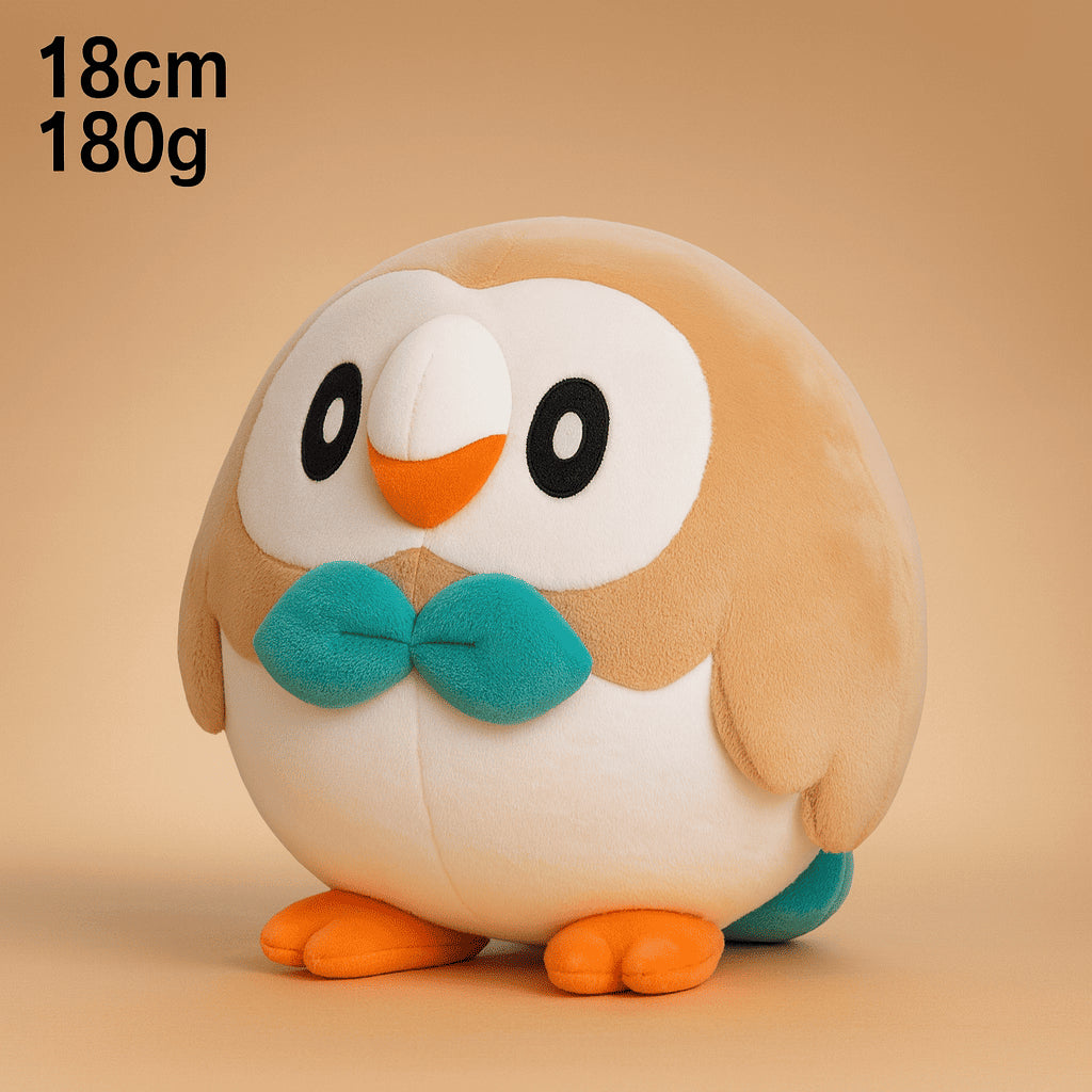 Peluches Pokémon Rowlet, Litten & Popplio – 2023