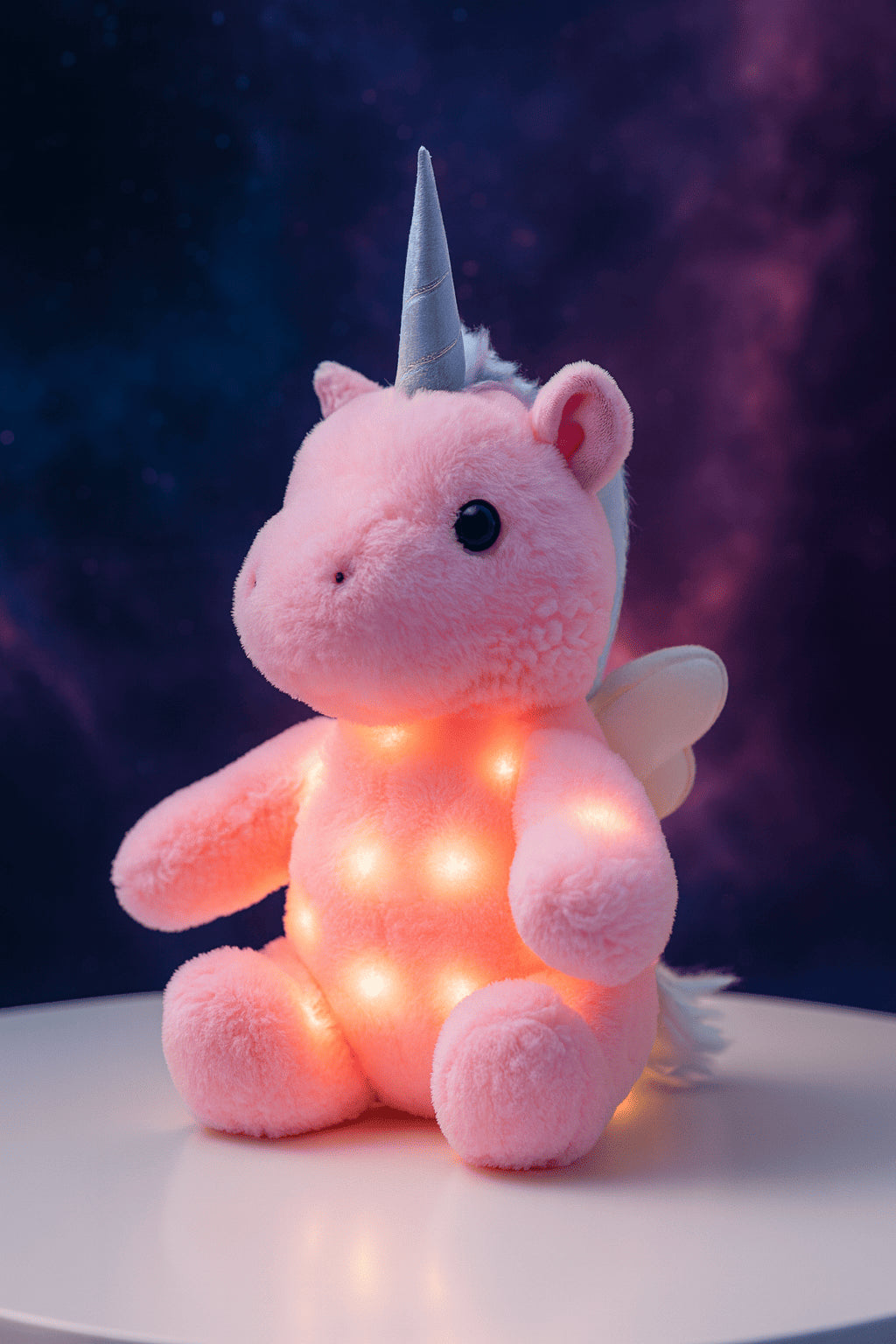 Peluche Licorne Lumineuse – env. 25cm