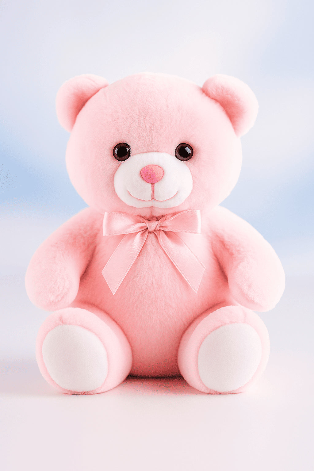 Ours en peluche lumineux LED – Nœud papillon – 22/45 cm