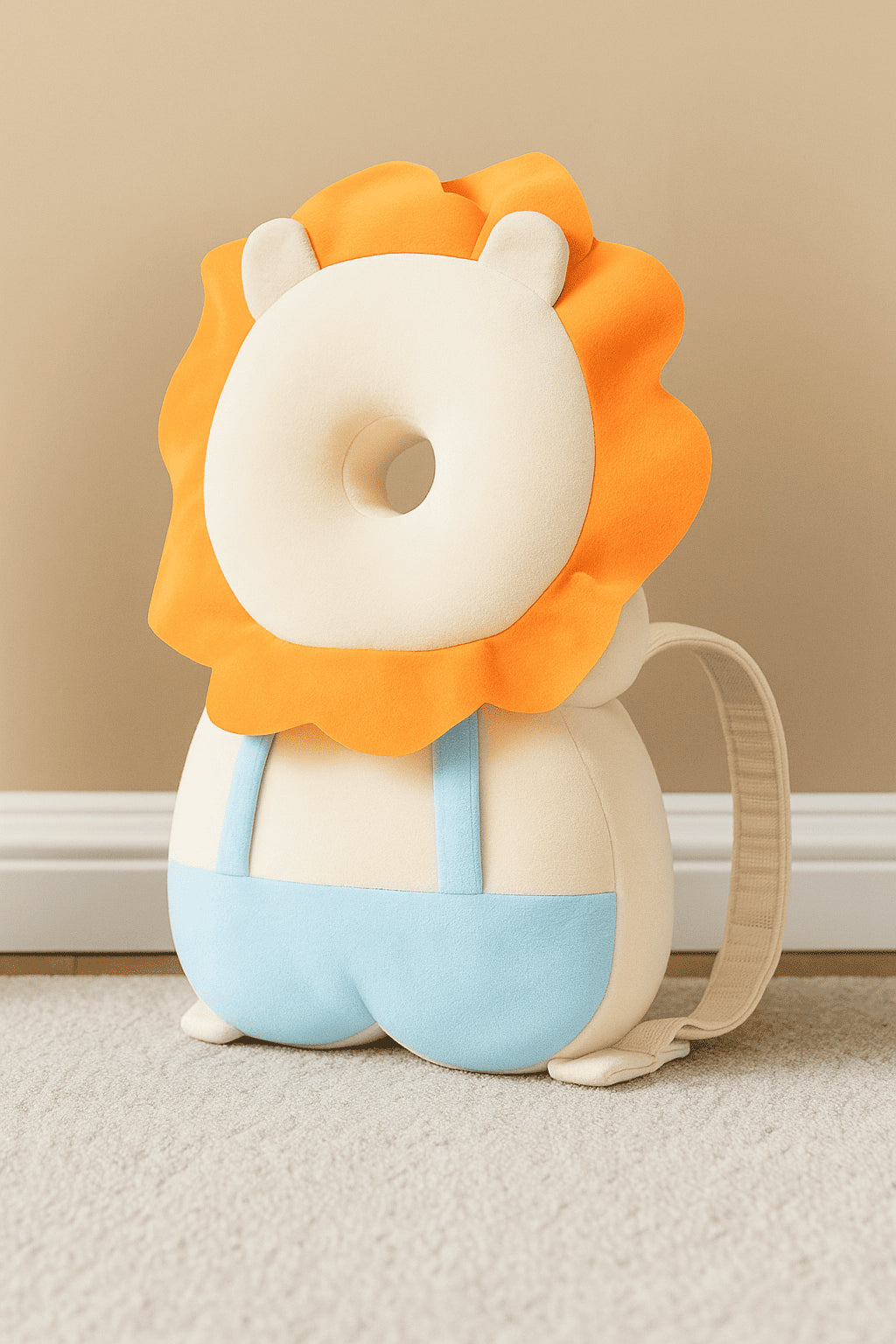 Protecteur de tête bébé 1–3 ans – Coussin de sécurité dos  épaules