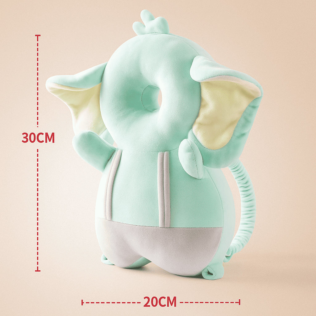 Protecteur de tête bébé 1–3 ans – Coussin de sécurité dos  épaules