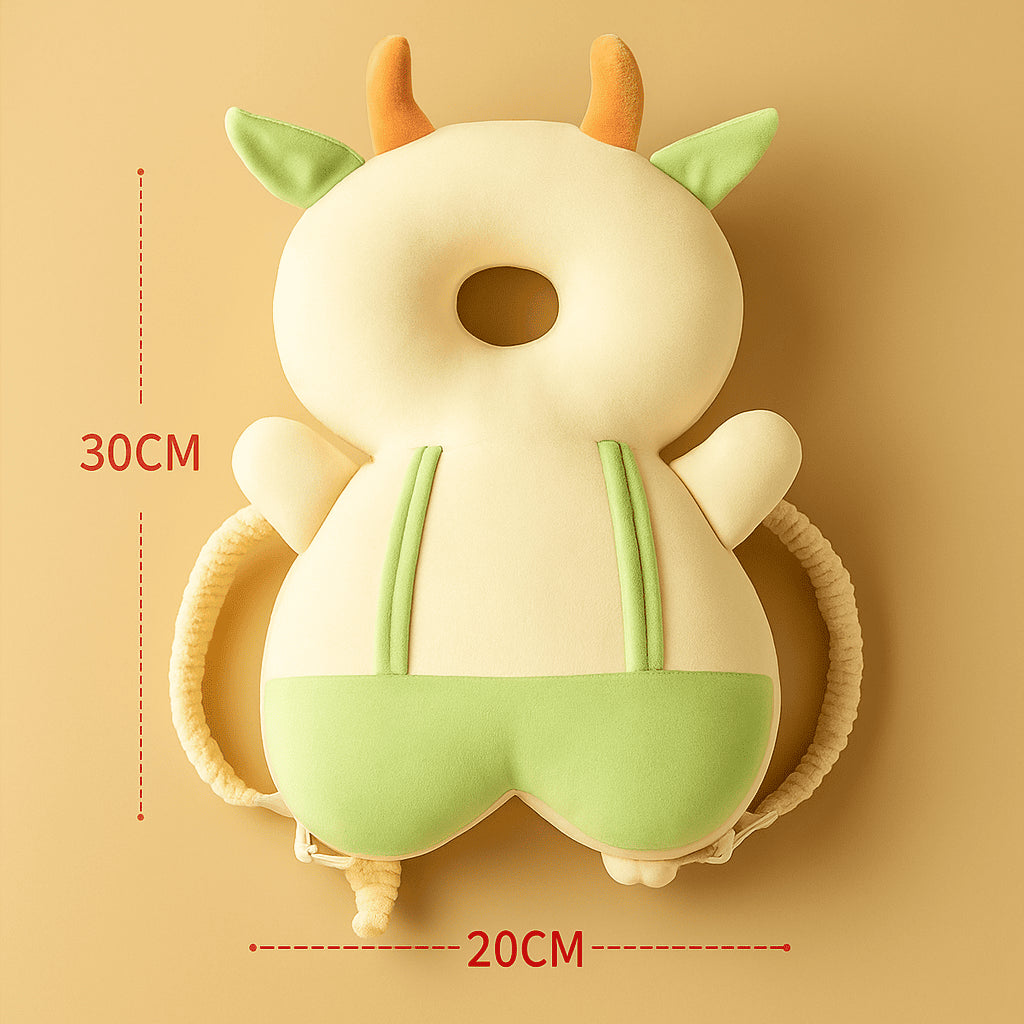 Protecteur de tête bébé 1–3 ans – Coussin de sécurité dos  épaules