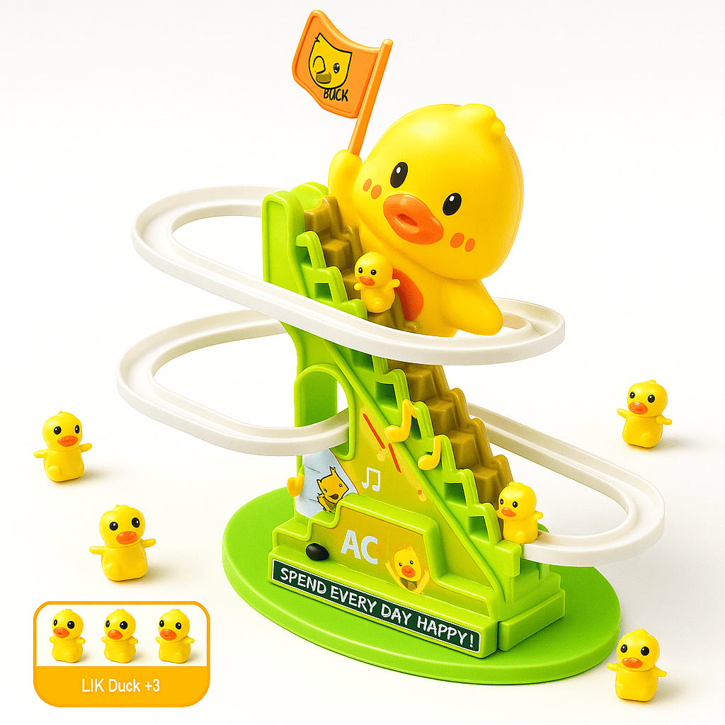 Canards d’escalier – Lumières  Musique, Montagnes russes interactives (Mod. 587-3)