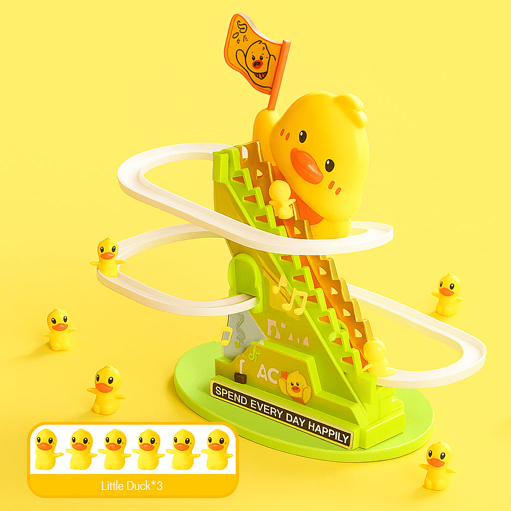 Canards d’escalier – Lumières  Musique, Montagnes russes interactives (Mod. 587-3)