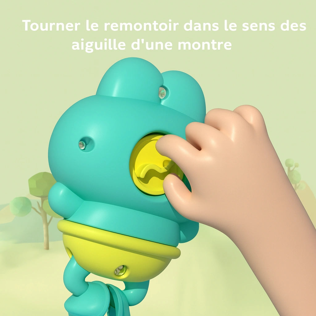 🐸 Grenouille de Bain à Remontoir – Flottante & Ludique