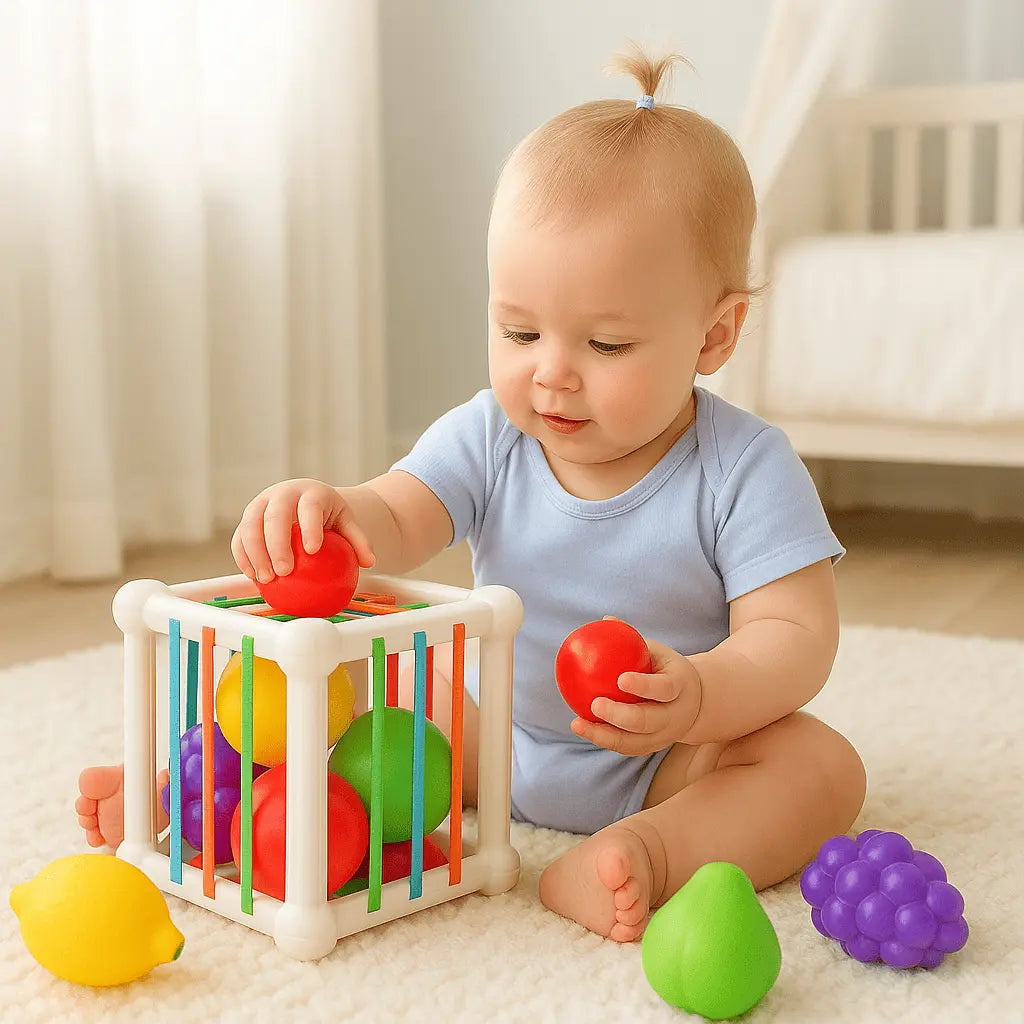 🧩 Cube d’Éveil Éducatif – 7 pièces