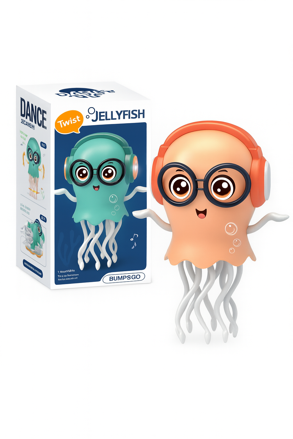 🐙 Poulpe Dansant Magique – Jouet Électrique Interactif avec Lumières & Musique