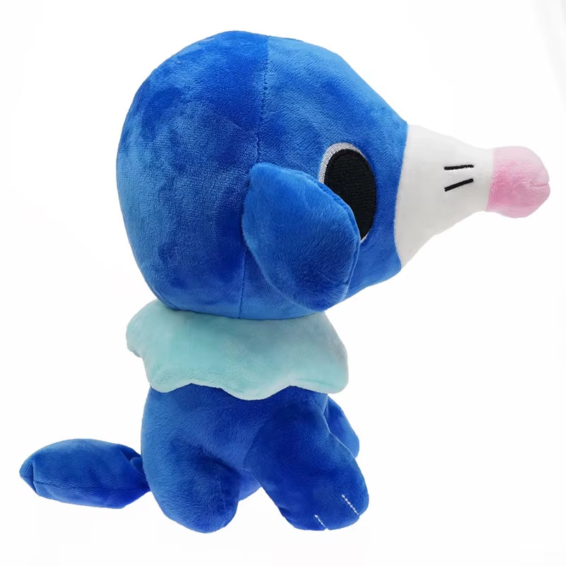 New Styles Pokemon Rowlet Litten Popplio Plush Toy Cartoon Cat Sea Lion Owlet Stuffed Doll Christmas Gifts for Kids
