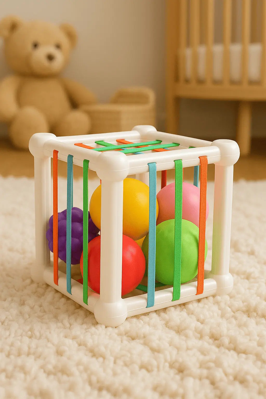 🧩 Cube d’Éveil Éducatif – 7 pièces